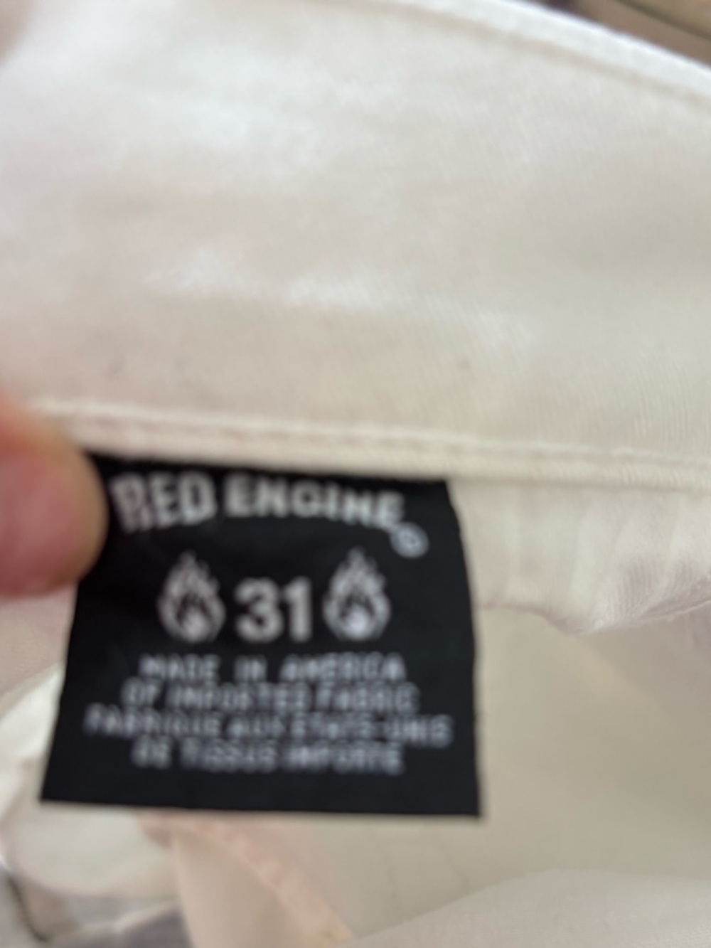 Red Engine Women's White Bootcut Jeans - Picture 5 of 6